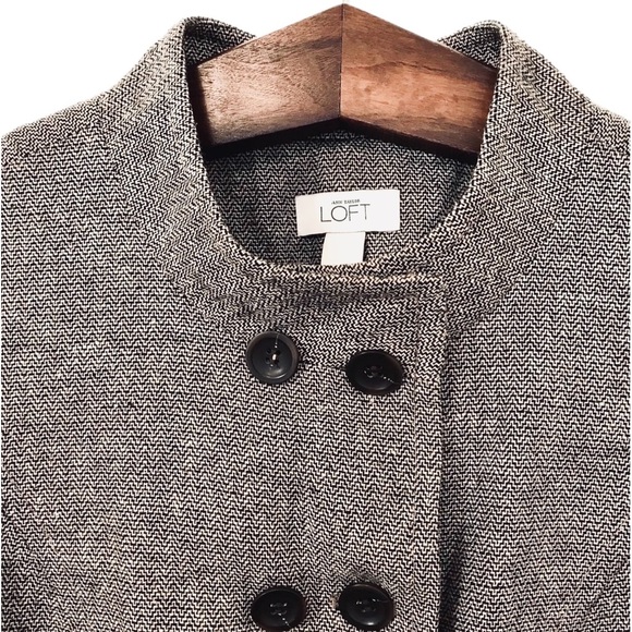 ANN TAYLOR THE LOFT new tweed blazer - Picture 4 of 12